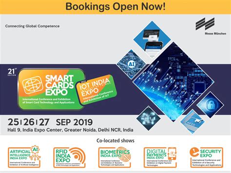 smart card expo 2019 exhibitor list|Smart Cards Expo (Sep 2022), Greater Noida India .